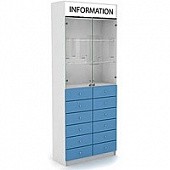 Стеллаж для аптеки МД4