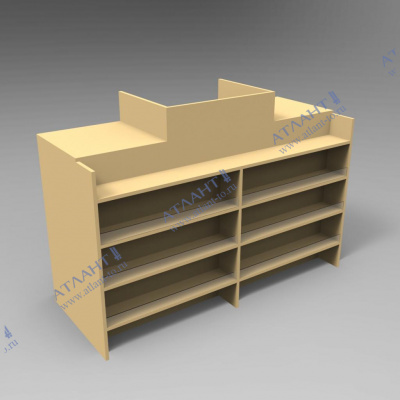 Кассовый стол для минимаркета КС-4