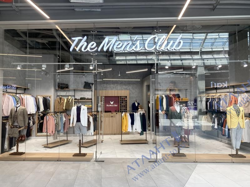 Магазин мужской одежды The Mens Clab
